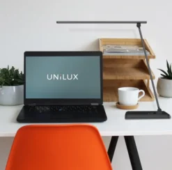 Lampe de bureau LED Popy noir