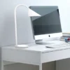 Lampe de bureau LED Sol - à bras flexible - blanc - 6 W