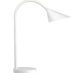 Lampe de bureau LED Sol - à bras flexible - blanc - 6 W