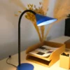 Lampe de bureau LED Sol - à bras flexible - bleu - 6 W