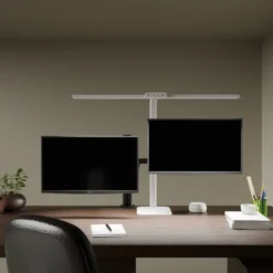 Lampe de bureau LED Strata - blanc