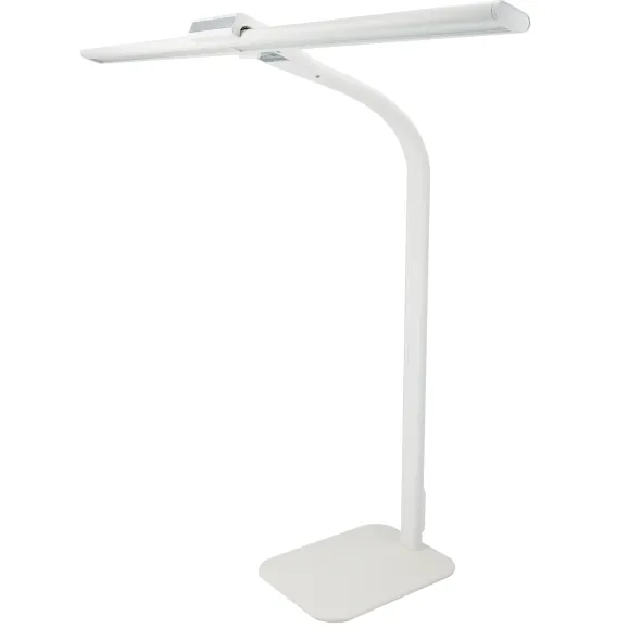Lampe de bureau LED Strata - blanc