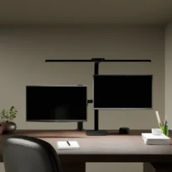 Lampe de bureau LED Strata - noir