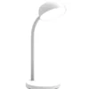 Lampe de chevet LED Tamy - à bras flexible - blanc - 6 W