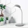 Lampe de chevet LED Tamy - à bras flexible - gris - 6 W