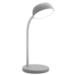 Lampe de chevet LED Tamy - à bras flexible - gris - 6 W