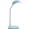 Lampe de chevet LED Tamy - à bras flexible - bleu - 6 W