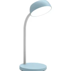 Lampe de chevet LED Tamy - à bras flexible - bleu - 6 W