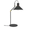 Lampe de lecture fluorescente Zinga - à poser - noir