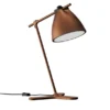 Lampe de lecture LED Clarelle - à poser - noir et doré