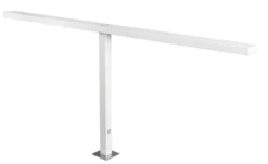 Lampe à fixer LED Library - tête double - blanc