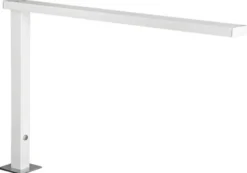 Lampe à fixer LED Library - tête simple - blanc