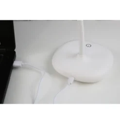 Lampe nomade LED Galy - à bras flexible - blanc - 3 W - Batterie rechargeable