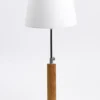 Lampe à poser LED Quatro chêne naturel