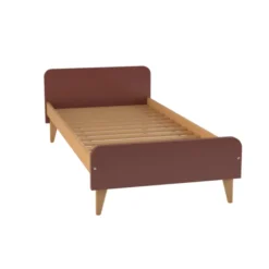 Lit - Lagune - 90 x 210 cm - sommier à lattes rigides - adapté PMR
