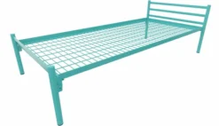 Lit métallique - Steel - 90 x 200 cm - sommier métallique