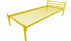 Lit métallique - Steel - 90 x 210 cm - sommier métallique