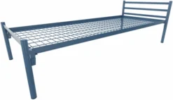 Lit métallique - Steel - 80 x 200 cm - sommier métallique
