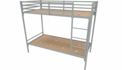 Lit superposé - Square - 90 x 190 cm - sommier panneau