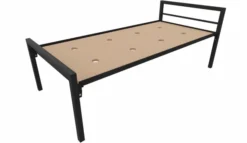 Lit 1 traverse - Square - 90 x 190 cm - sommier panneau - adapté PMR