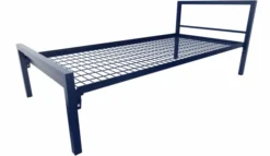 Lit 1 traverse - Square - 90 x 190 cm - sommier métallique