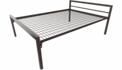 Lit 1 traverse - Square - 140 x 190 cm - sommier métallique - adapté PMR