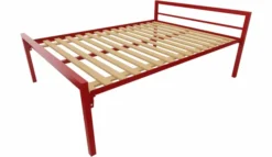 Lit 1 traverse - Square - 140 x 190 cm - sommier à lattes rigides - adapté PMR