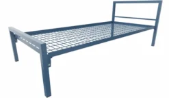 Lit 1 traverse - Square - 90 x 200 cm - sommier métallique