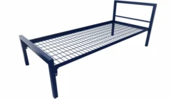 Lit 1 traverse - Square - 80 x 190 cm - sommier métallique