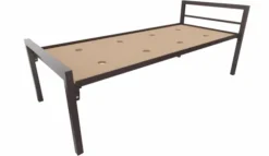 Lit 1 traverse - Square - 80 x 190 cm - sommier panneau - adapté PMR