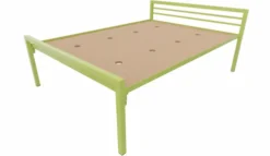 Lit 2 traverses - Square - 140 x 190 cm - sommier panneau - adapté PMR