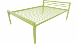 Lit 2 traverses - Square - 140 x 190 cm - sommier métallique - adapté PMR