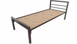 Lit 2 traverses - Square - 80 x 190 cm - sommier panneau
