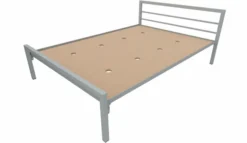 Lit 2 traverses - Square - 140 x 200 cm - sommier panneau