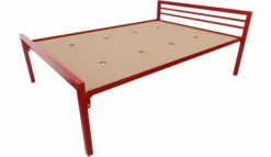 Lit 2 traverses - Square - 140 x 200 cm - sommier panneau - adapté PMR