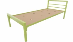Lit 2 traverses - Square - 90 x 200 cm - sommier panneau