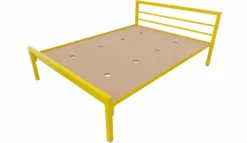 Lit 2 traverses - Square - 140 x 190 cm - sommier panneau