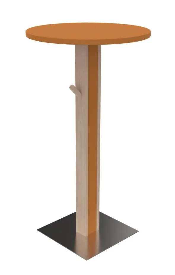 Mange debout Adell - Ø 60 cm - hêtre verni naturel