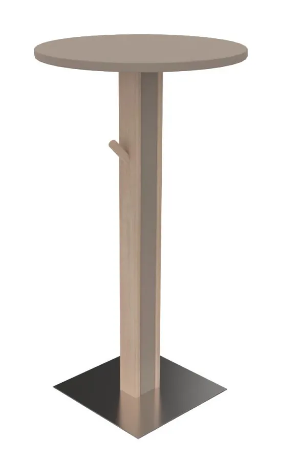Mange debout Adell - Ø 60 cm - hêtre verni naturel