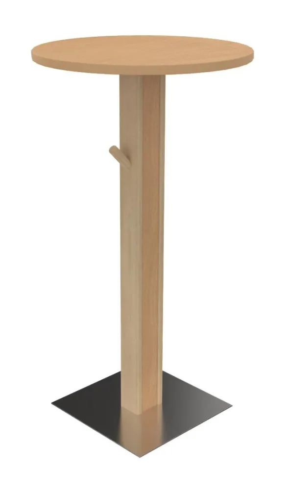 Mange debout Adell - Ø 60 cm - hêtre verni naturel