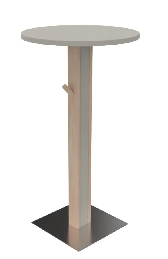 Mange debout Adell - Ø 60 cm - hêtre verni naturel