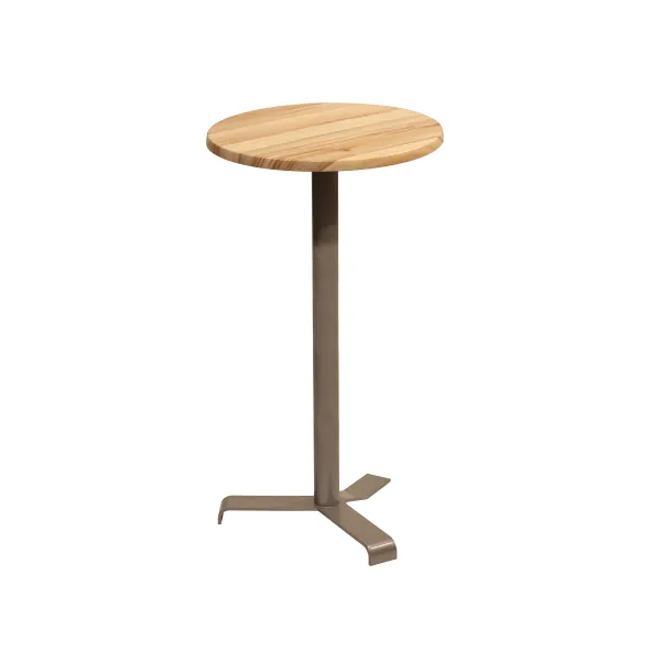 Mange-debout rabattable Up - Ø 60 cm - plateau stratifié moulé