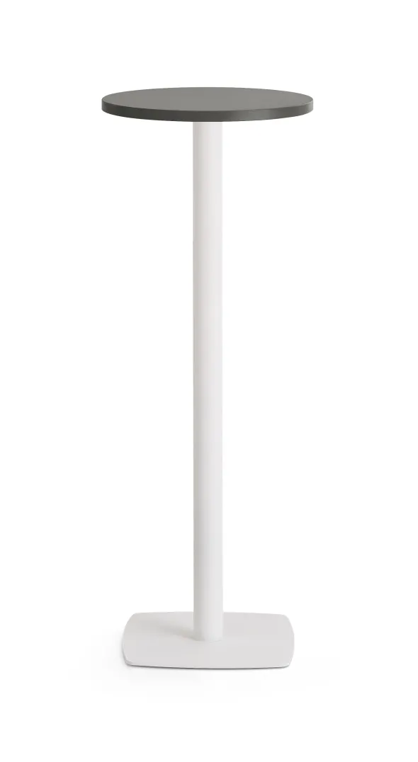 Mange-debout rond Tamaris - Ø 43 cm - h. 112 cm - socle carré - stratifié