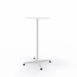 Mange debout San Siro - Ø 60 cm - piétement central - finition chrome satiné