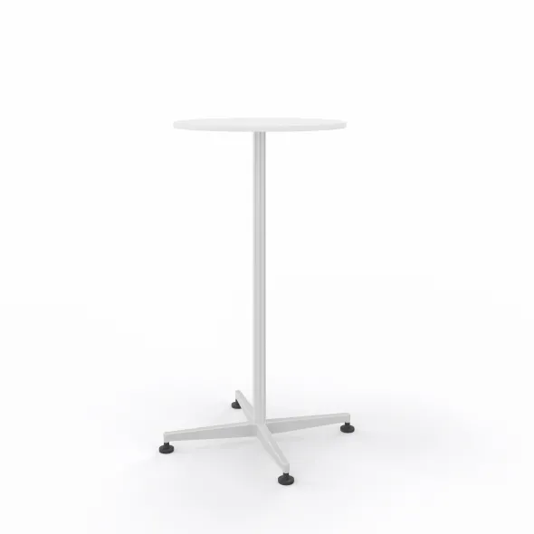 Mange debout San Siro - Ø 60 cm - piétement central - finition chrome satiné