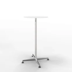 Mange debout San Siro - Ø 60 cm - piétement central - finition chrome