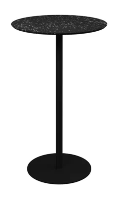 Mange debout Trinquet Ø 70 x h. 110 cm - plateau PS 100 % recyclé - piétement époxy