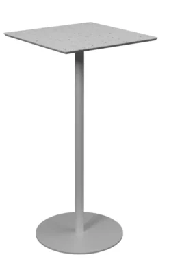 Mange debout Trinquet 60 x 60 x h. 110 cm - plateau PS 100 % recyclé - piétement époxy