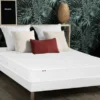 Matelas à ressorts - 140 x 200 cm - ép. 19 cm - classe C - anti-acarien et antibactérien