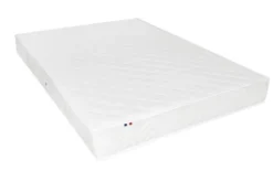 Matelas à ressorts - 160 x 200 cm - ép. 19 cm - classe C - anti-acarien et antibactérien